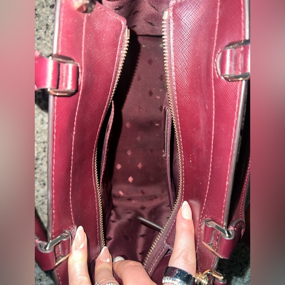 Kate Spade Burgundy Handbag and Wallet Set - Picture 6 of 9